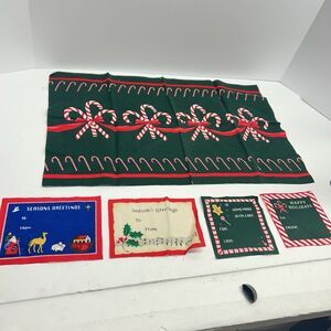 Vintage 1990s Daisy Kingdom Christmas Craft Panel Lot